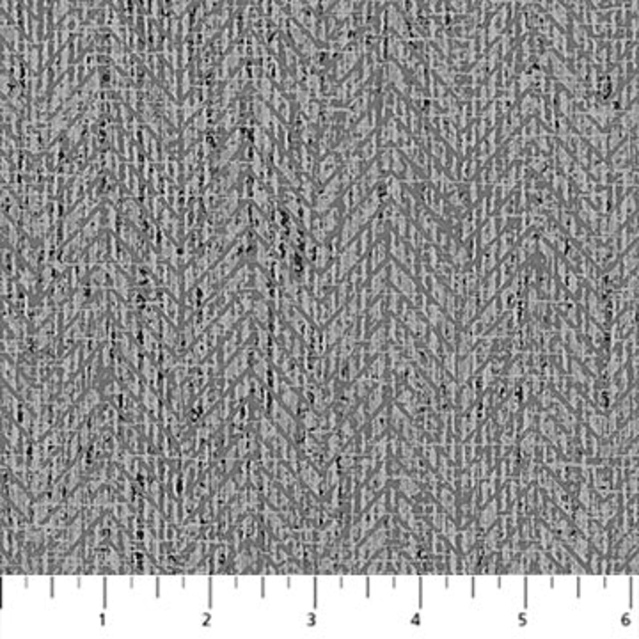 Fabric Northcott Gray Herringbone Urban Oasis by the Quarter Yard F28328-94